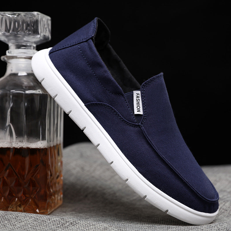 Men Canvas Shoes Breathable Sneakers