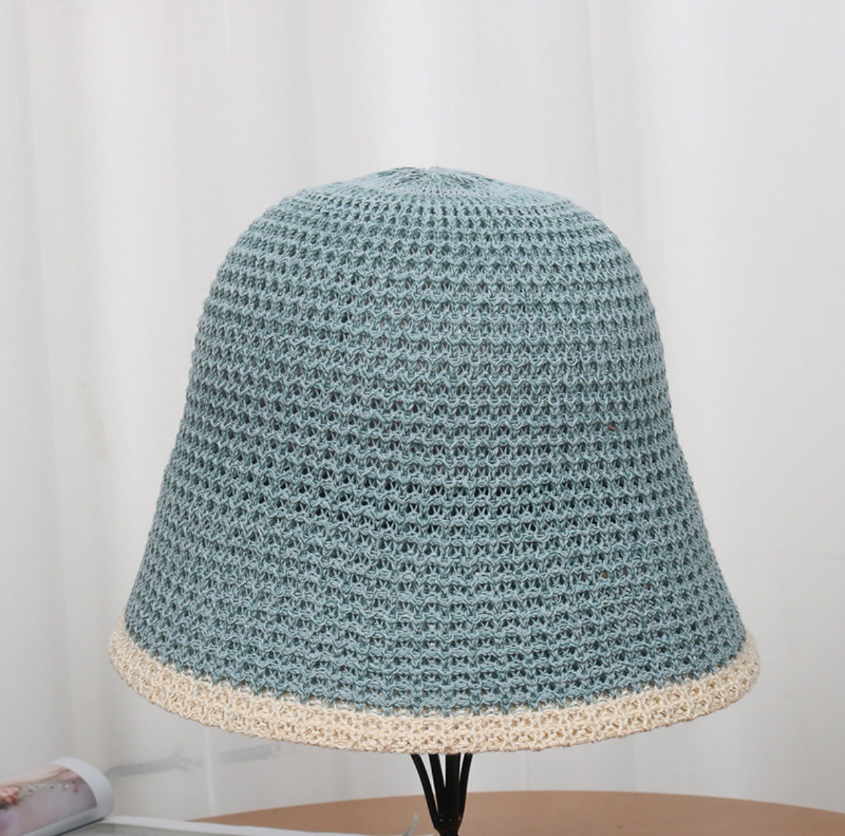 Stylish Breathable Woven Bucket Cap