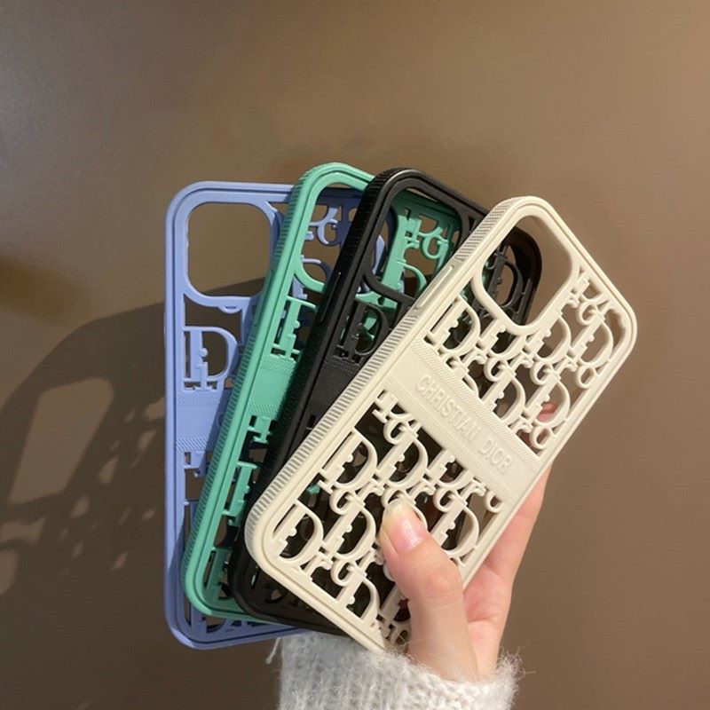 D Letter Hollow Phone Case for iPhone13