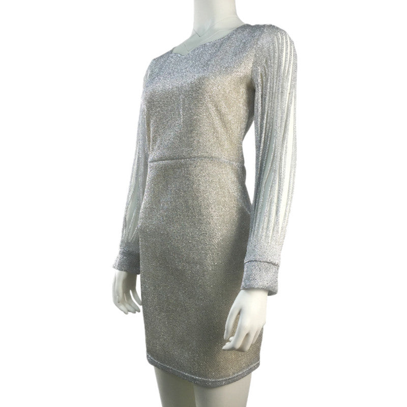 The New Tassel Bag Hip Dress Sexy Party