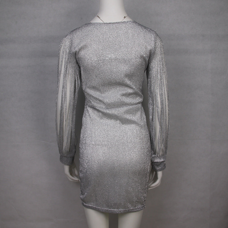 The New Tassel Bag Hip Dress Sexy Party