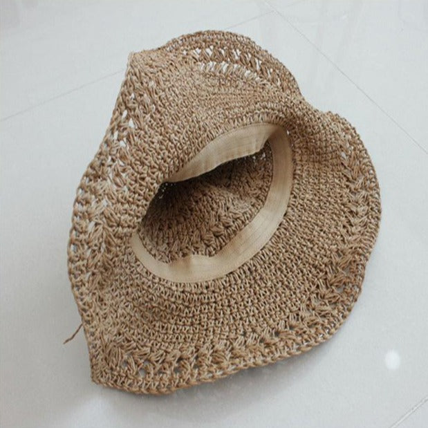 Artistic And Fresh Outdoor Folding Sun Hat