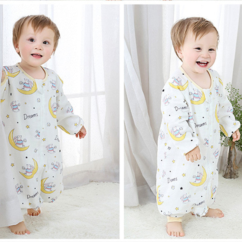 Baby Sleeping Bag Gauze Four Seasons Universal Split Leg Kick - Proof Quilt