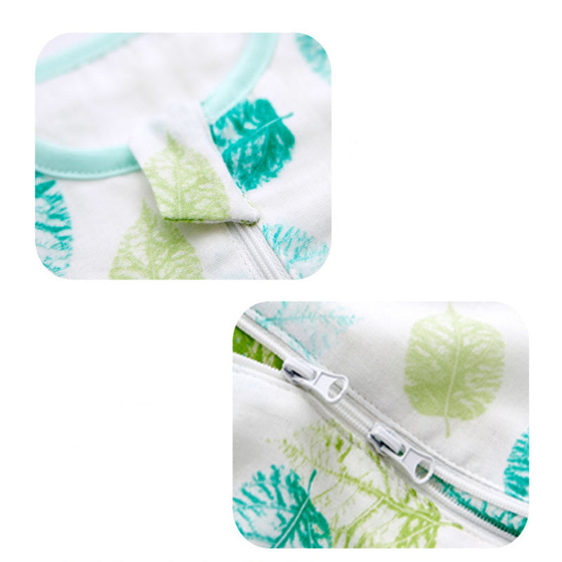 Baby Sleeping Bag Gauze Four Seasons Universal Split Leg Kick - Proof Quilt