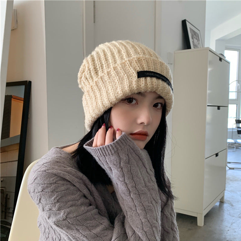 Fashion All-Match Woolen Warm Knitted Hat