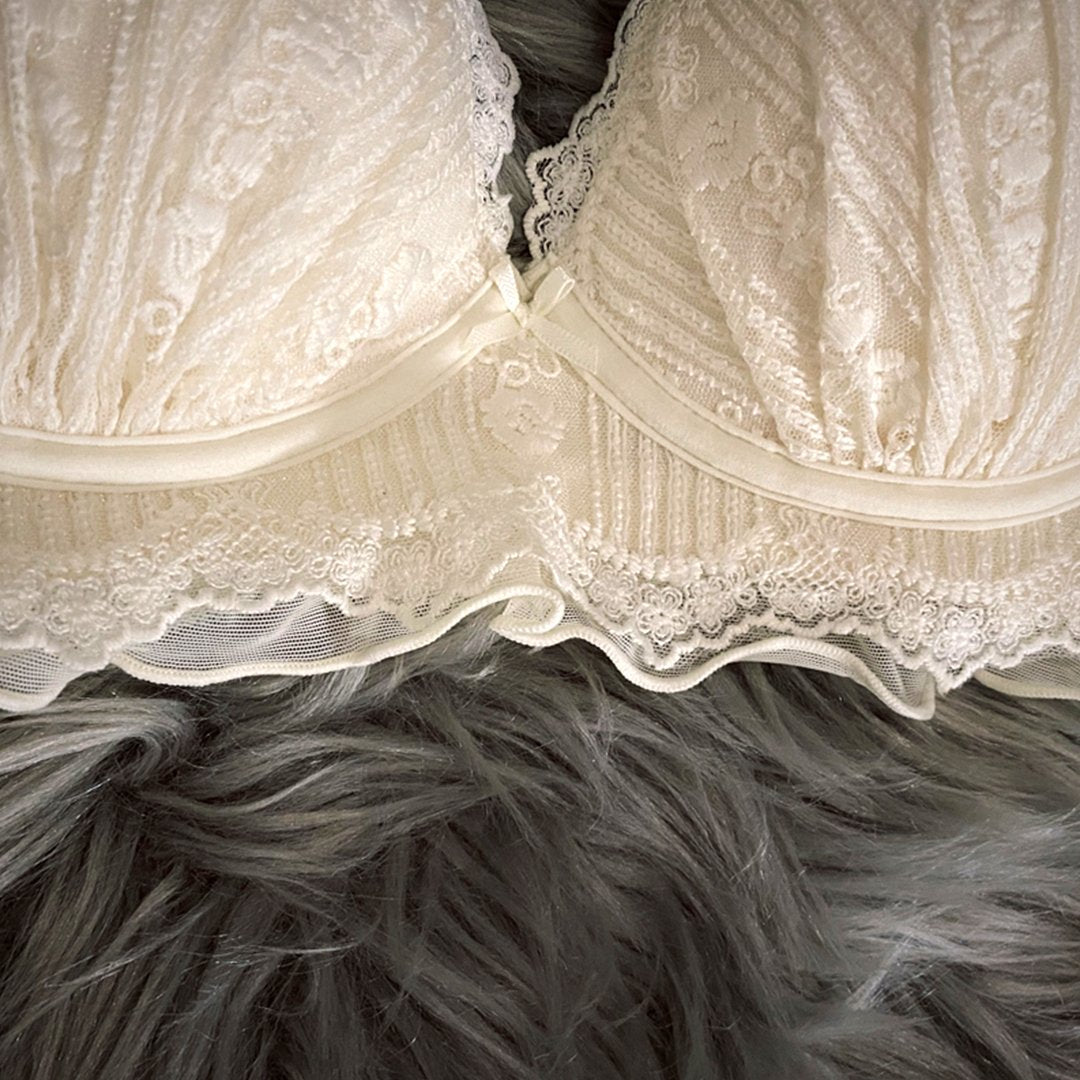 Ziibras™ Sexy Lace Embroidery Strapless Bra