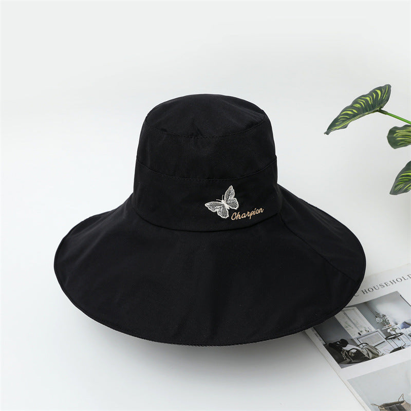 Spring And Summer Large Brim Sunshade Bucket Hat