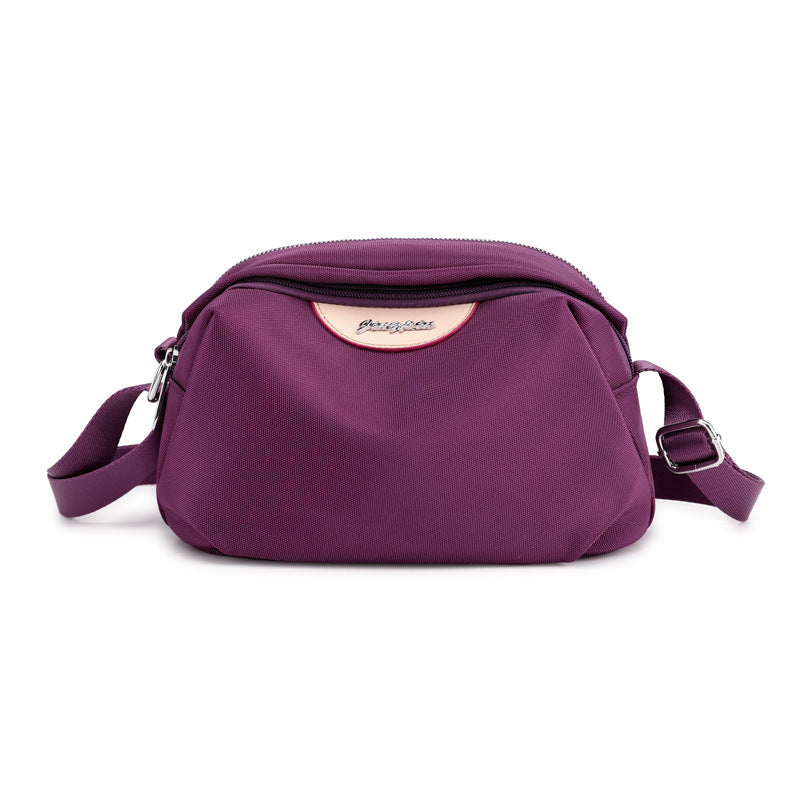 Oxford Waterproof Nylon Crossbody Shell Bag For Work and Daily