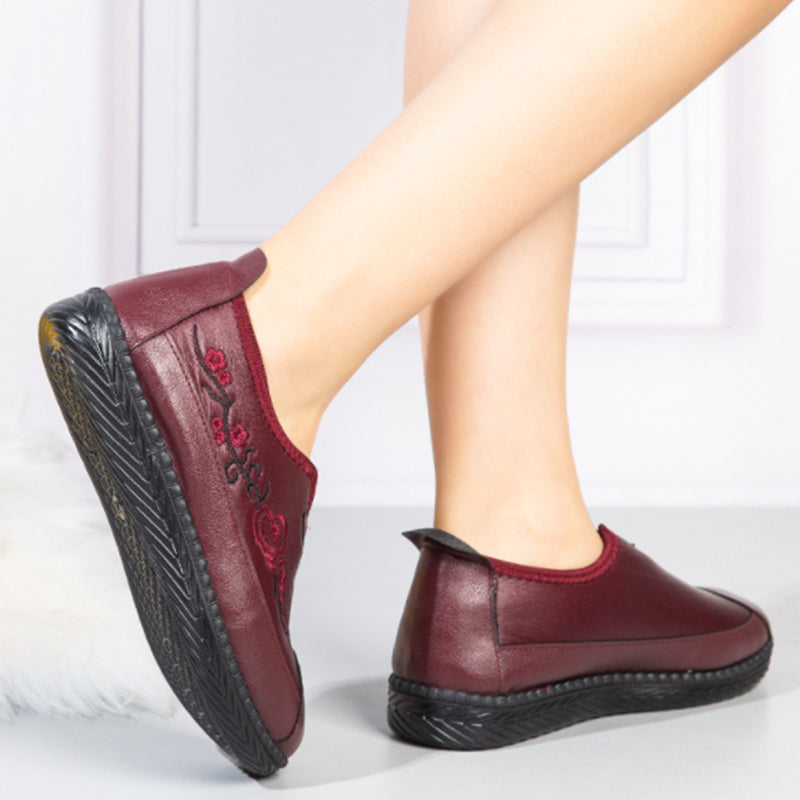 Winter Plus Velvet Comfortable Women Cotton Shoes
