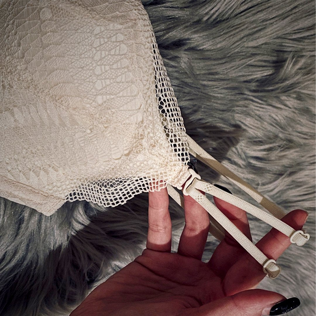 Ziibras™ Sexy Back Lace Front Closure Bra