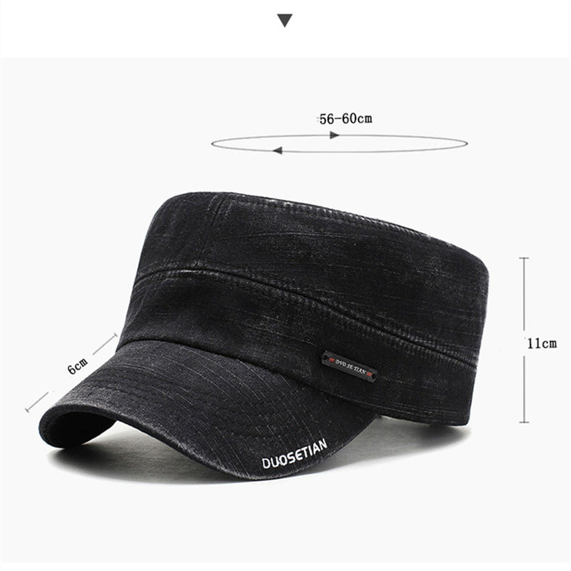 Casual Fashion Out Sunshade Fishing Flat Top Hat
