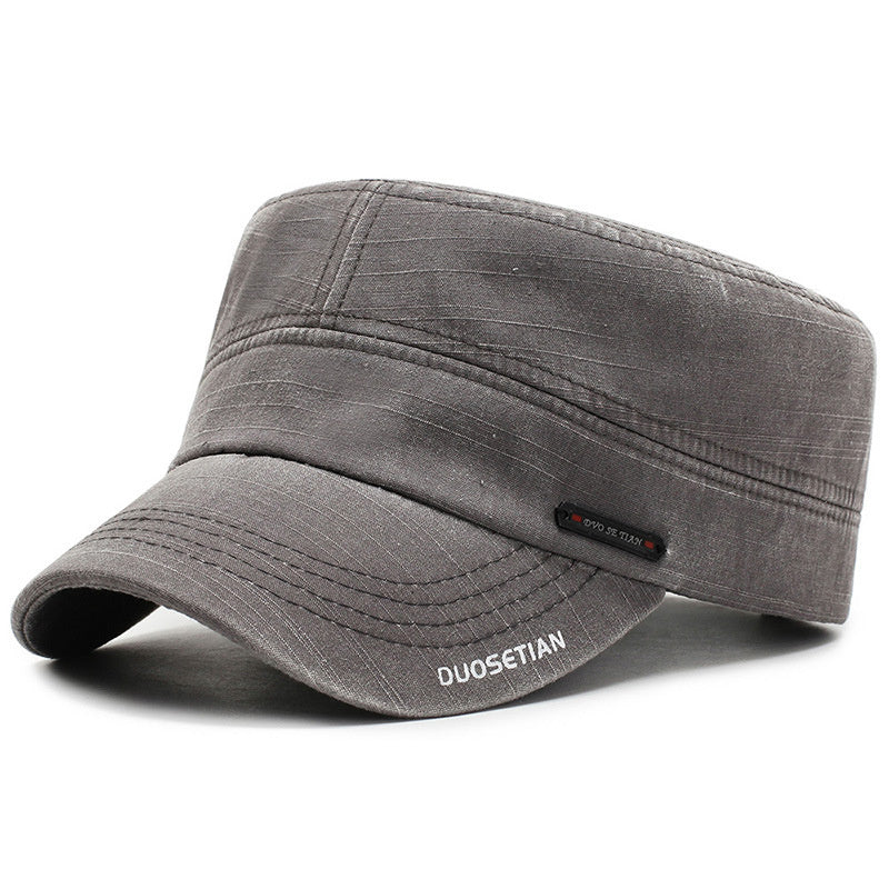 Casual Fashion Out Sunshade Fishing Flat Top Hat