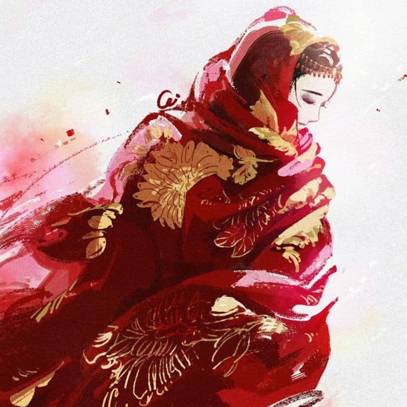 Ethnic Style Floral Print Scarf Shawl Headscarf Wraps For Beach Travel