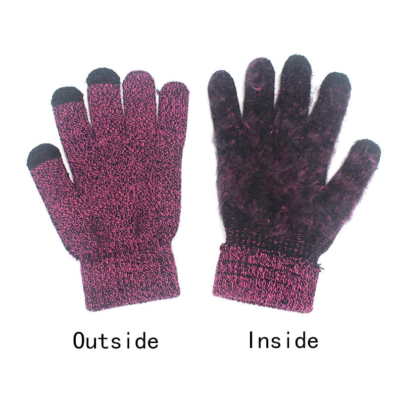 Hats Scarves Gloves Three-Piece Set Support Touch Screen