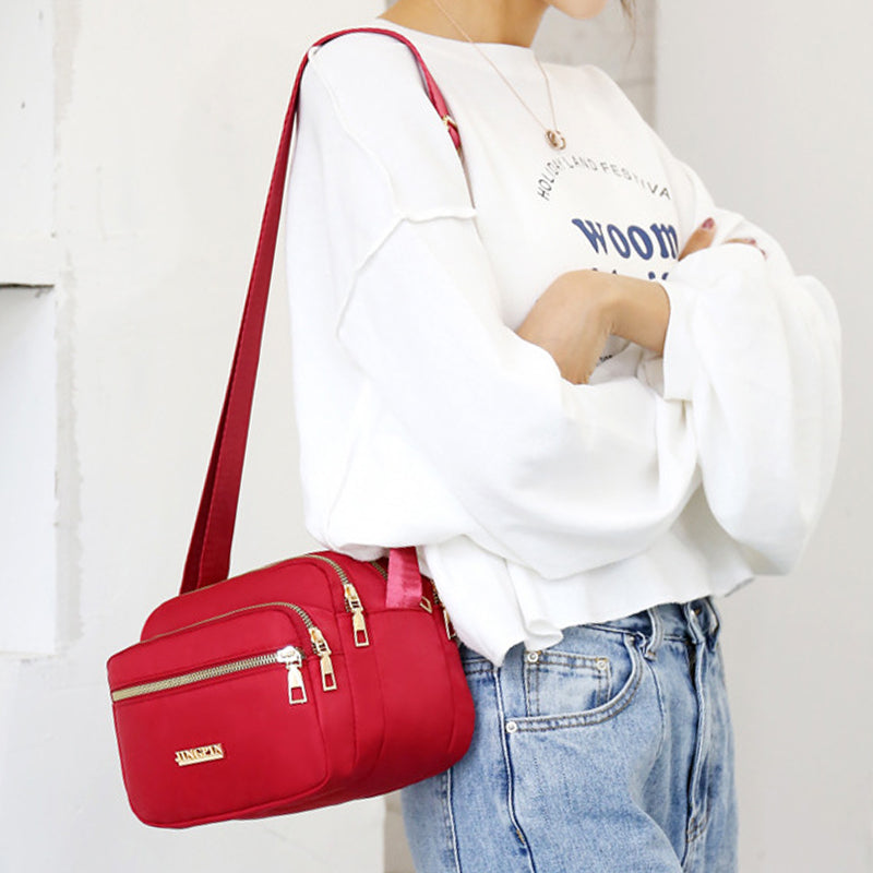 Casual Waterproof Oxford Cloth Shoulder Bag