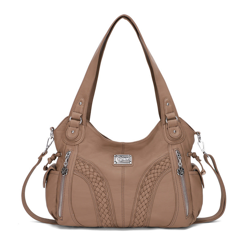 Vintage Large Capacity Handbag Shoulder Bag