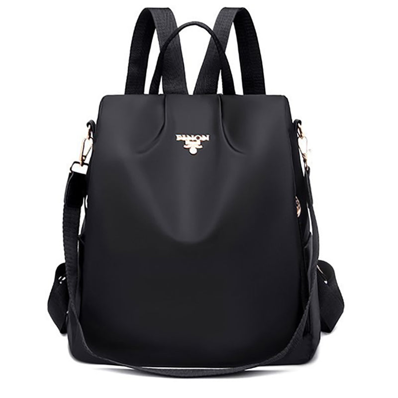 Women Waterproof Printed Nylon Anti-theft Backpack
