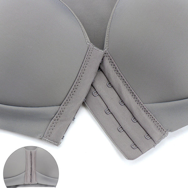 Ziibras™ Front Closure Push up Seamless Bra