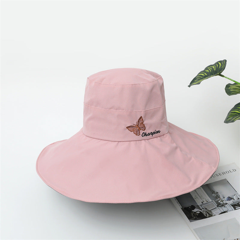 Spring And Summer Large Brim Sunshade Bucket Hat