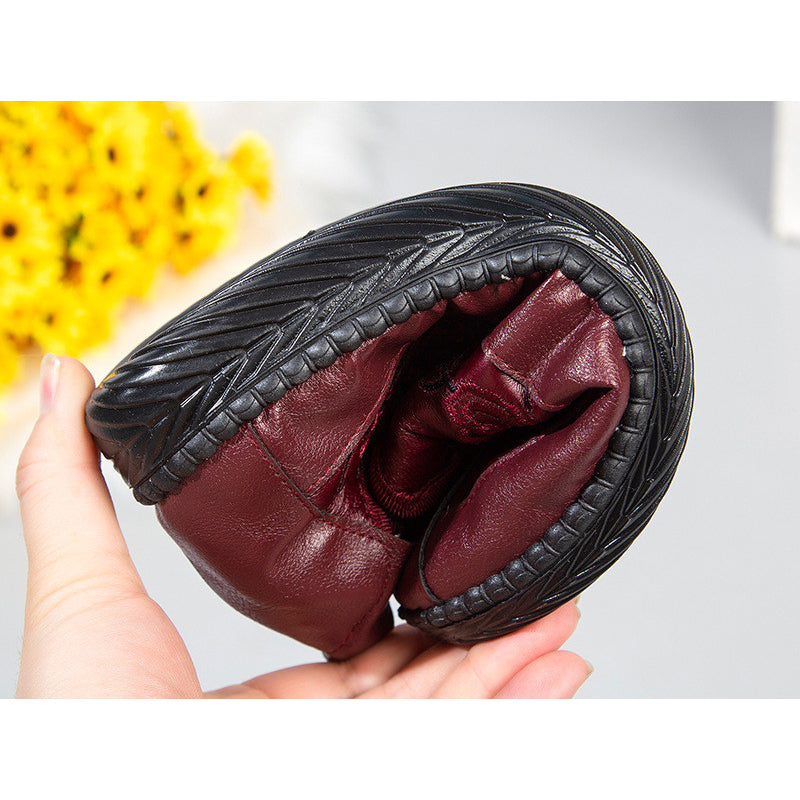 Winter Plus Velvet Comfortable Women Cotton Shoes