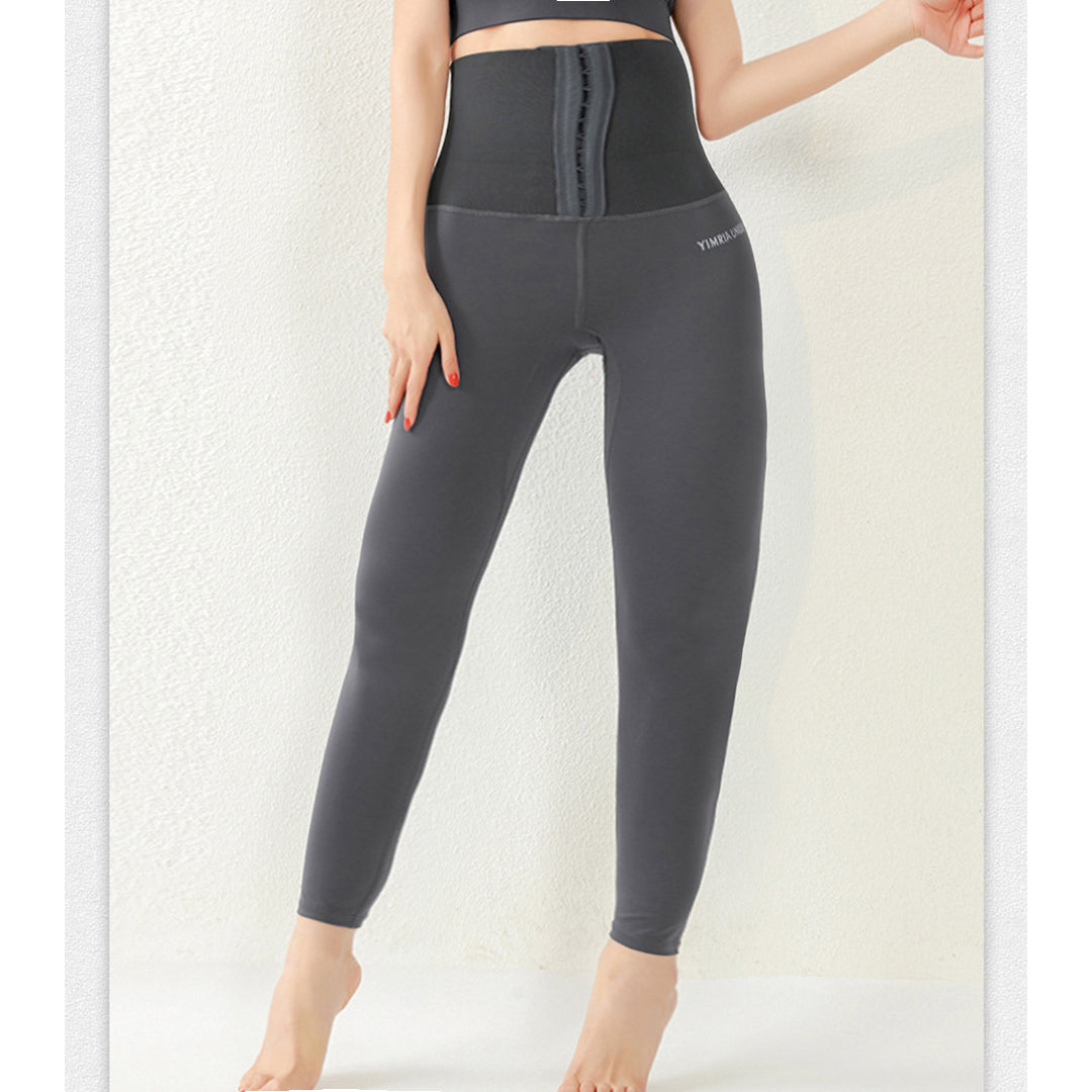 Ultra High Waist Corset Legging Yoga Pant for Fitness (S-3XL)