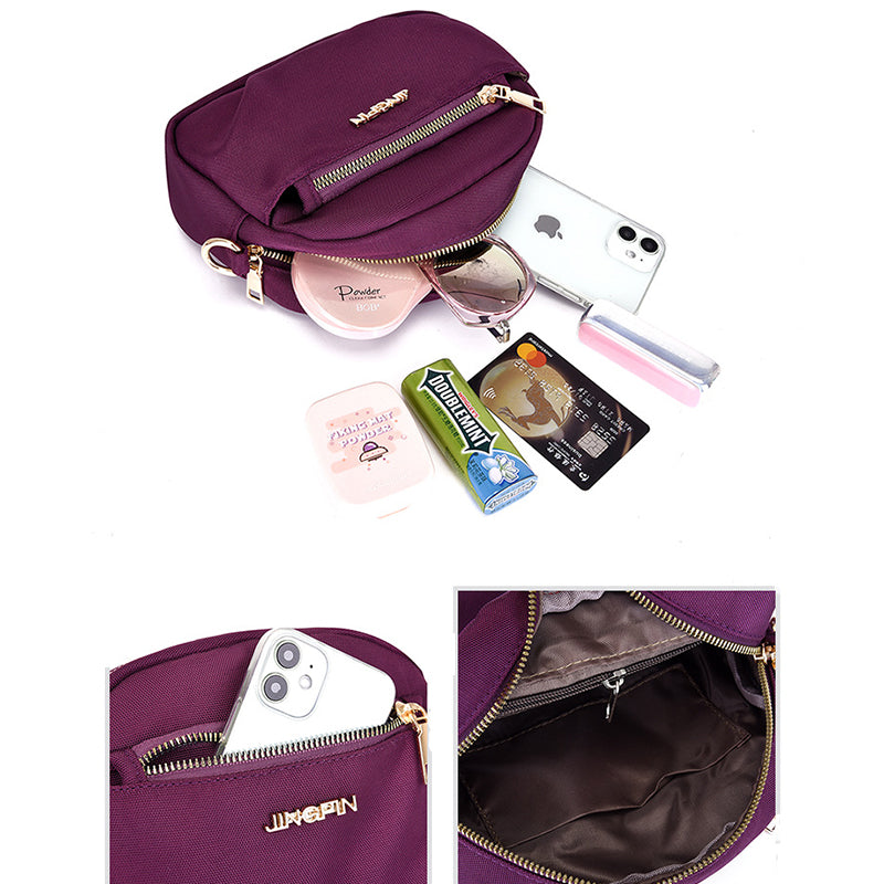 Waterproof Wear-resistant Oxford cloth Crossbody Bag Purse For Daily