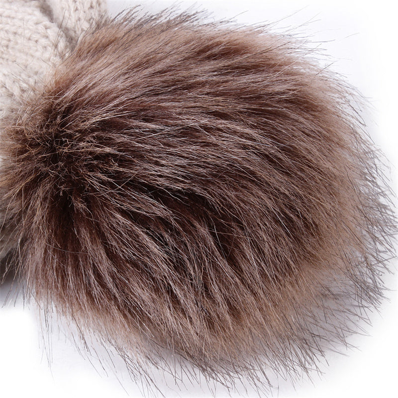 Winter Warm Coarse Stripe Knit Hats