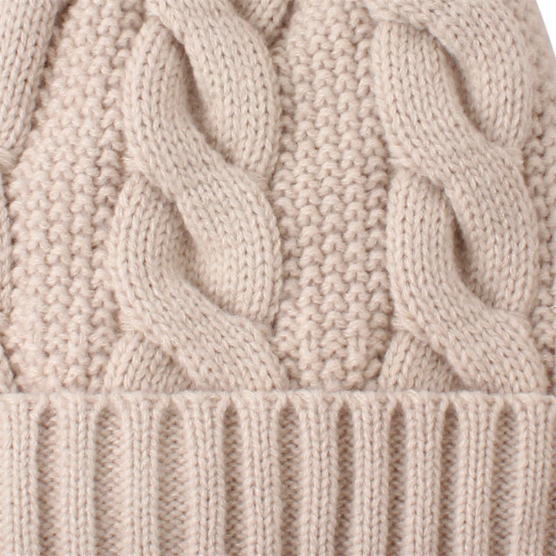 Winter Warm Coarse Stripe Knit Hats