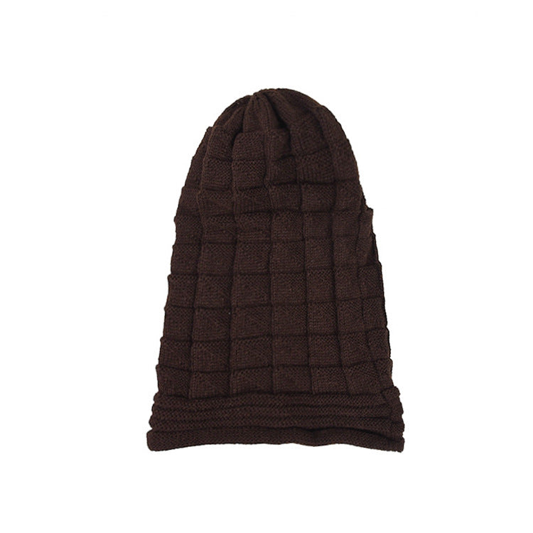 Winter Outdoor Pleated Knitted Wool Hat