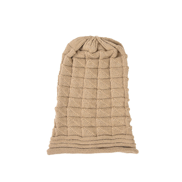 Winter Outdoor Pleated Knitted Wool Hat