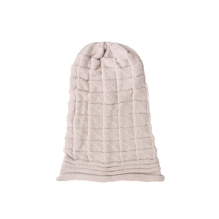 Winter Outdoor Pleated Knitted Wool Hat