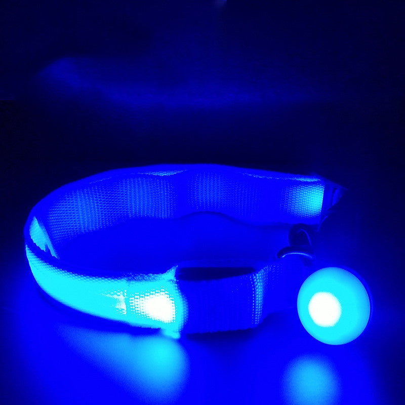 Dog Glow Collar Fluorescent Glow Pendant