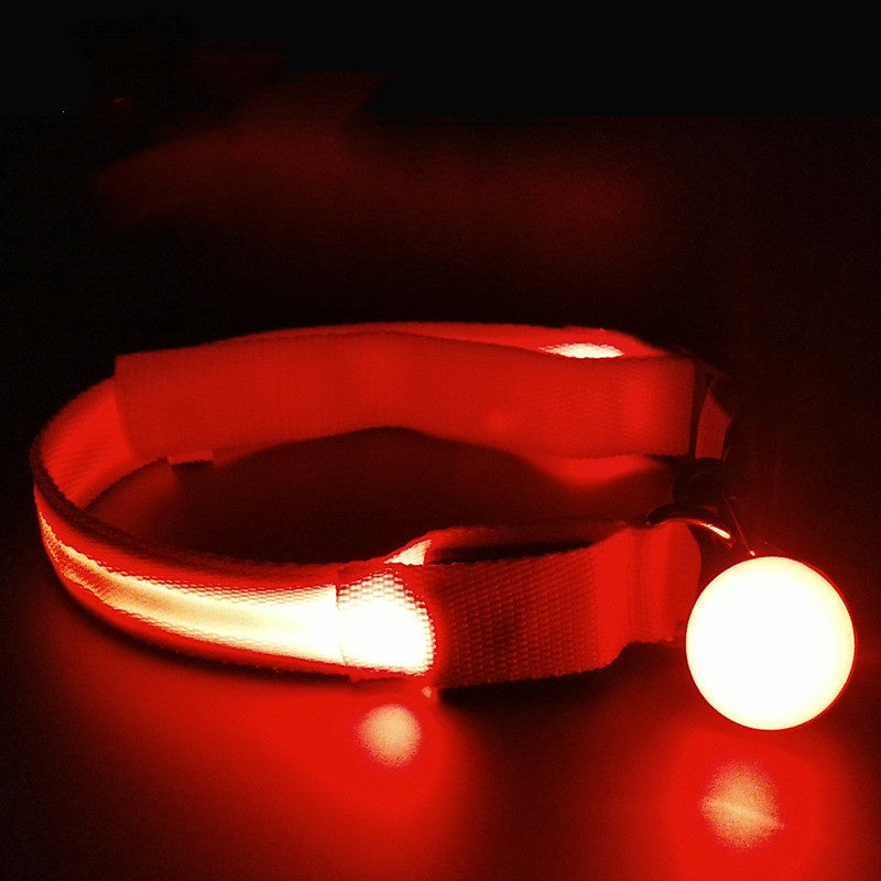 Dog Glow Collar Fluorescent Glow Pendant