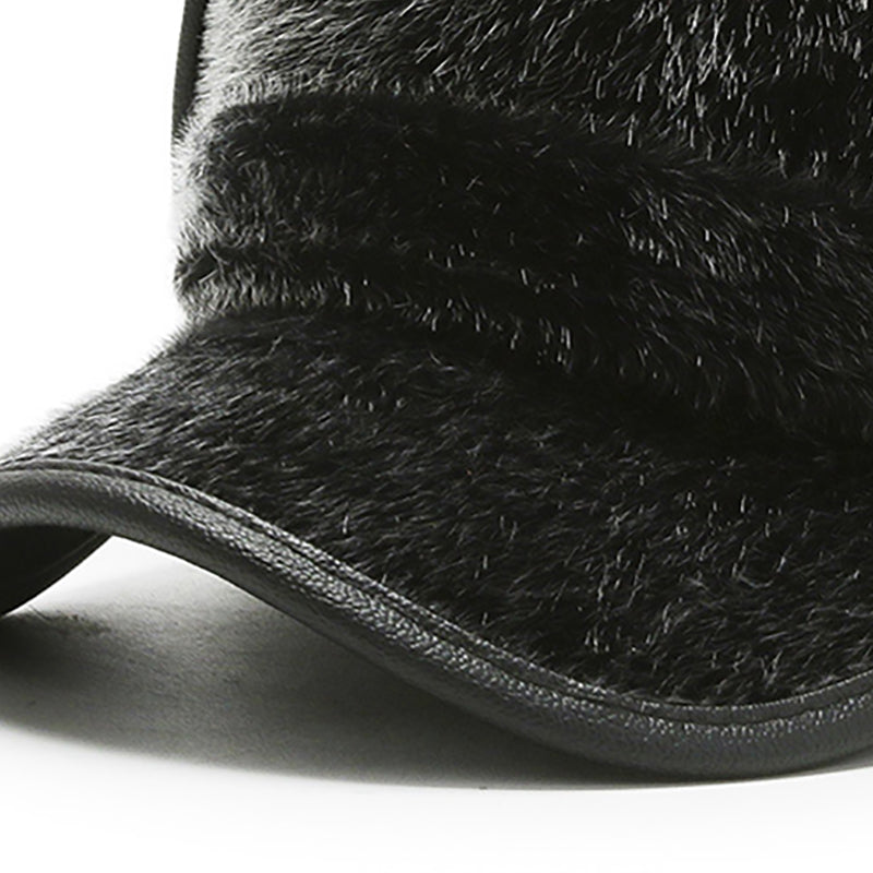 Winter Men's Warm Ear Protection Plush Lei Feng Hat