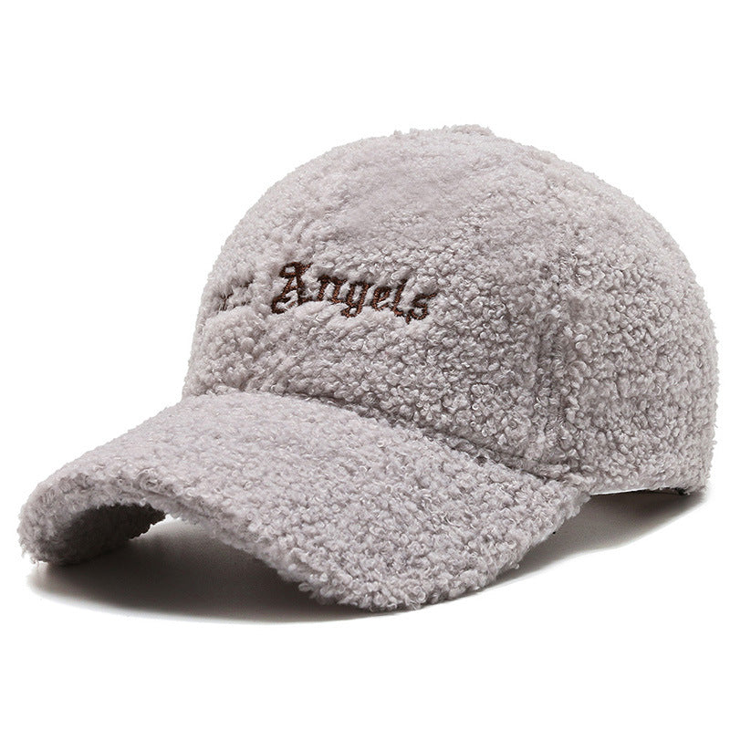 Winter Trend All-match Plush Warm Baseball Cap