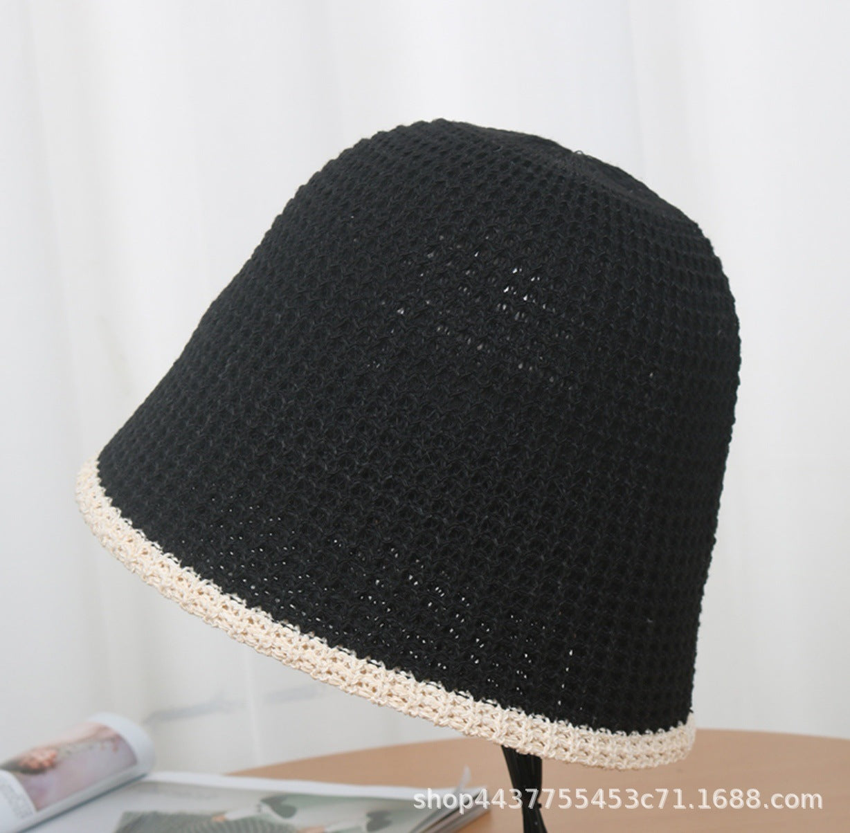 Stylish Breathable Woven Bucket Cap