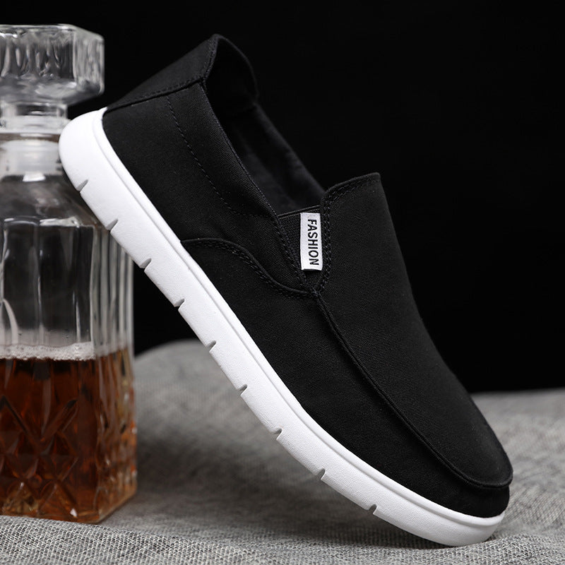 Men Canvas Shoes Breathable Sneakers