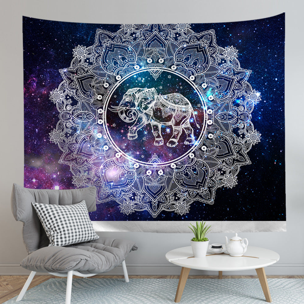 Sky Print Tapestry Beach Towel Blanket for Home and Outdoor