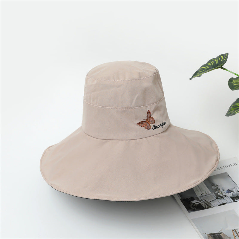 Spring And Summer Large Brim Sunshade Bucket Hat