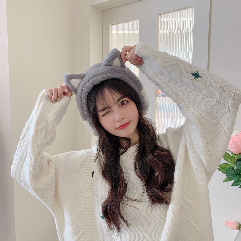 Cute Cat's Claw Warm Earmuffs