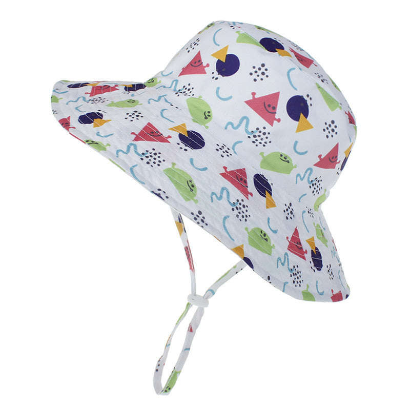Baby breathable cool beach hat fisherman hat