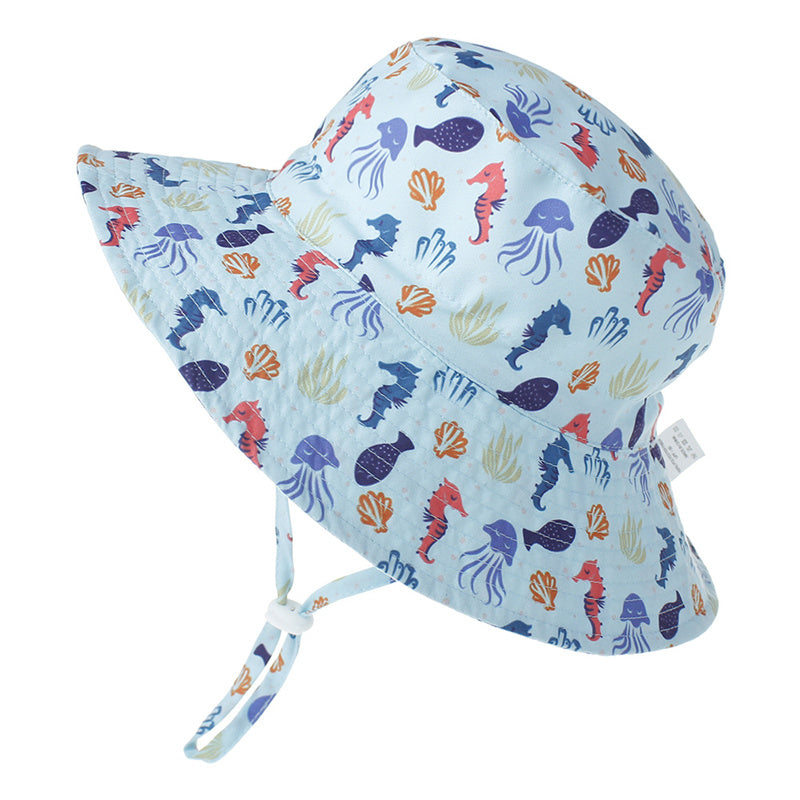 Baby breathable cool beach hat fisherman hat