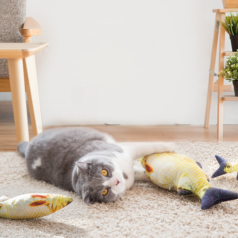 Plush Fish Pet Toy