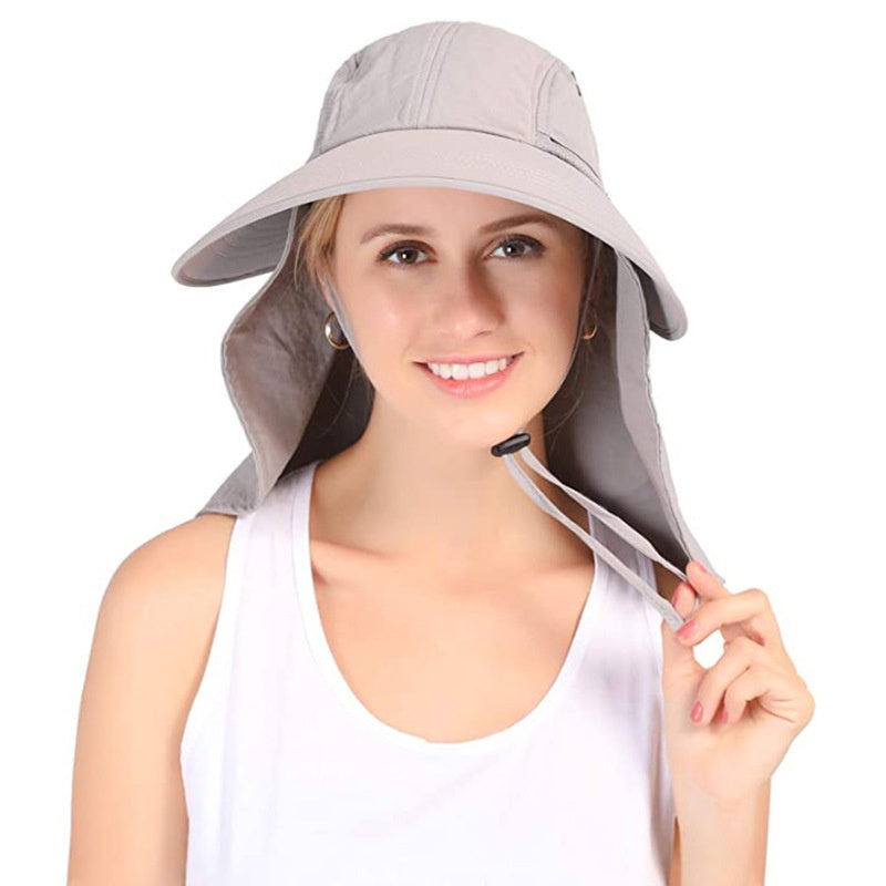 Outdoor uv protection waterproof mountaineering hat