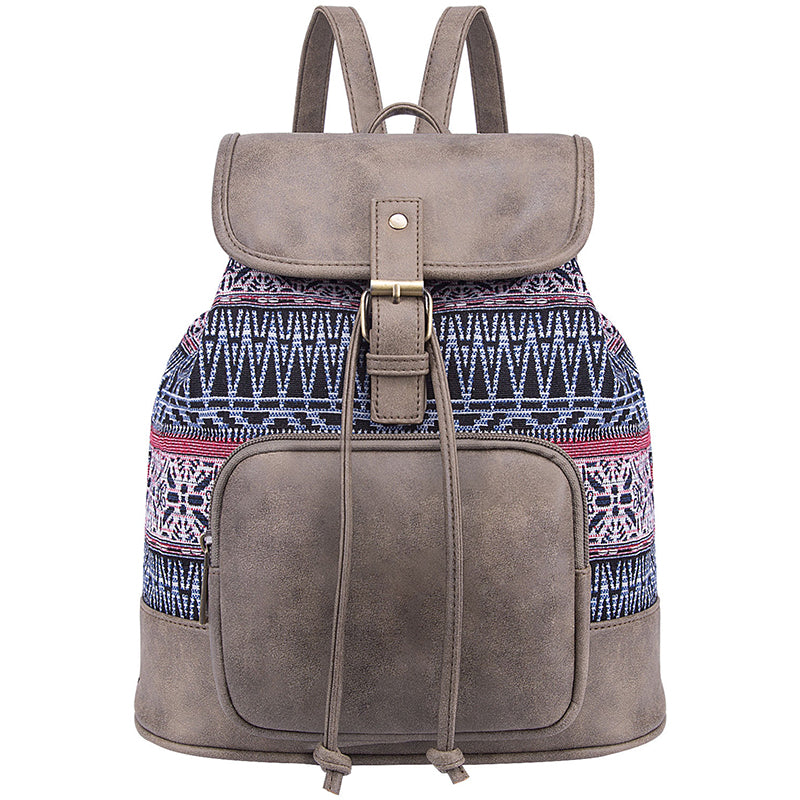Vintage Bohemian Canvas Backpack