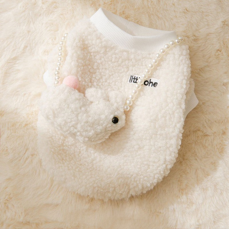 Autumn And Winter Cute Satchel Cat and Dog Clothes