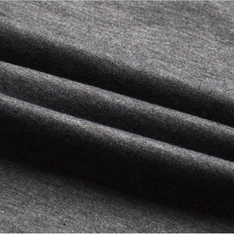 Men's Double Shoulder Deerskin Velvet Stitching Hooded Sweatshirt