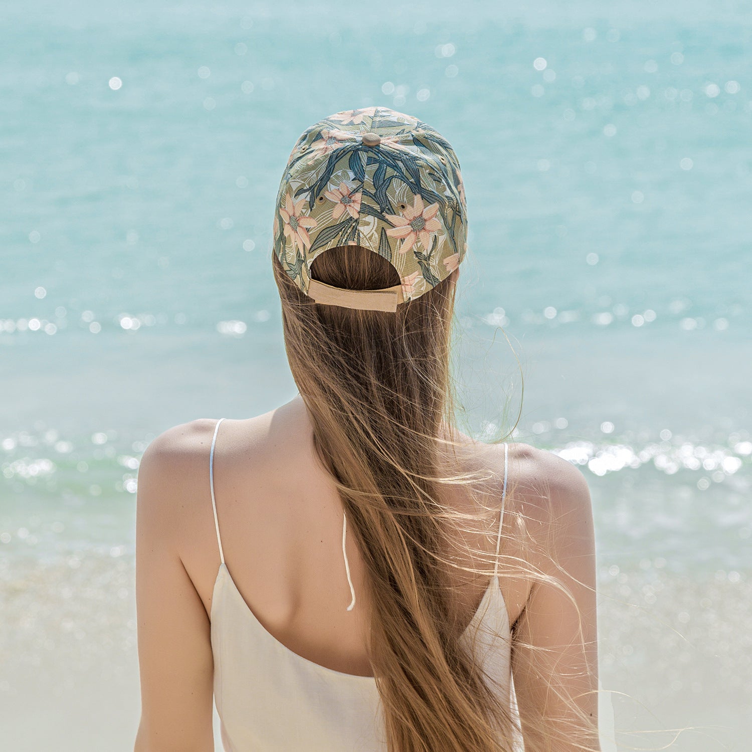 Bohemian Print Sun Shade Baseball Cap