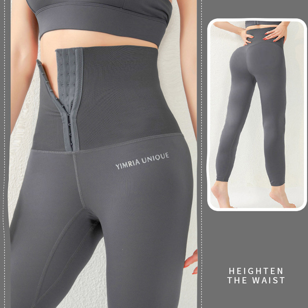 Ultra High Waist Corset Legging Yoga Pant for Fitness (S-3XL)