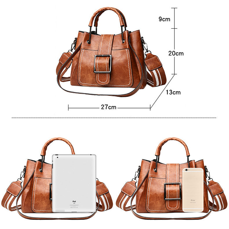 Vintage Large Capacity Shoulder Bag Handbag